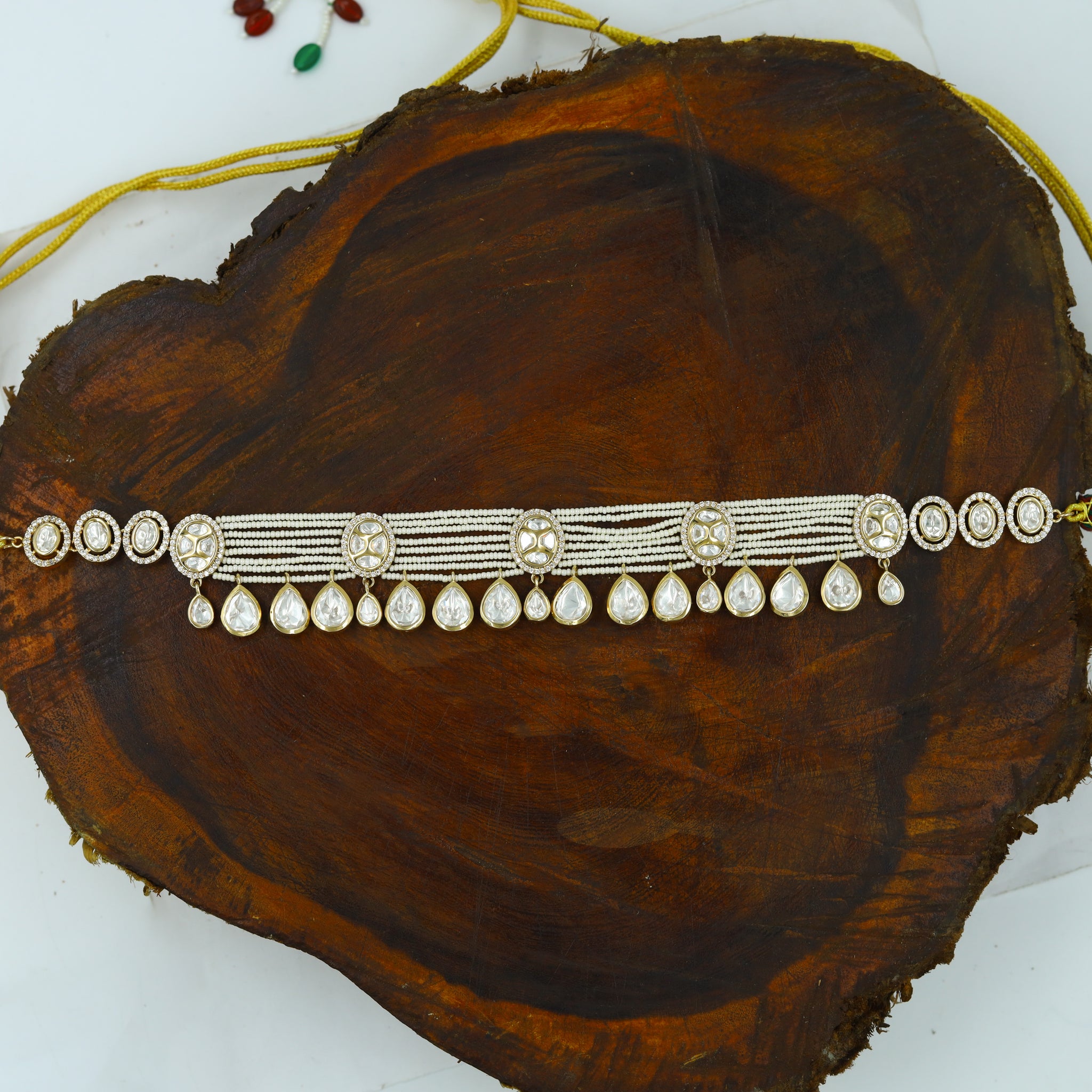 Choker Kundan Necklace Set 13599-68