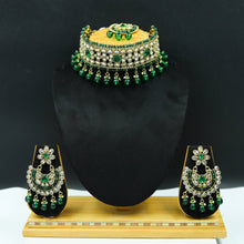 Green Antique Necklace Set 19529-6712