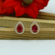 Tops/Studs Zircon/AD Earring 15155-05