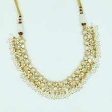 Round Neck Kundan Necklace Set 12197-28