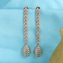 Danglers Zircon/AD Earring 6053-08