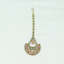 Pink Antique Necklace Set 14365-1455
