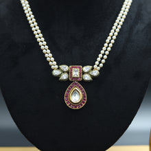 Light Polki Pendant Set 7762-21