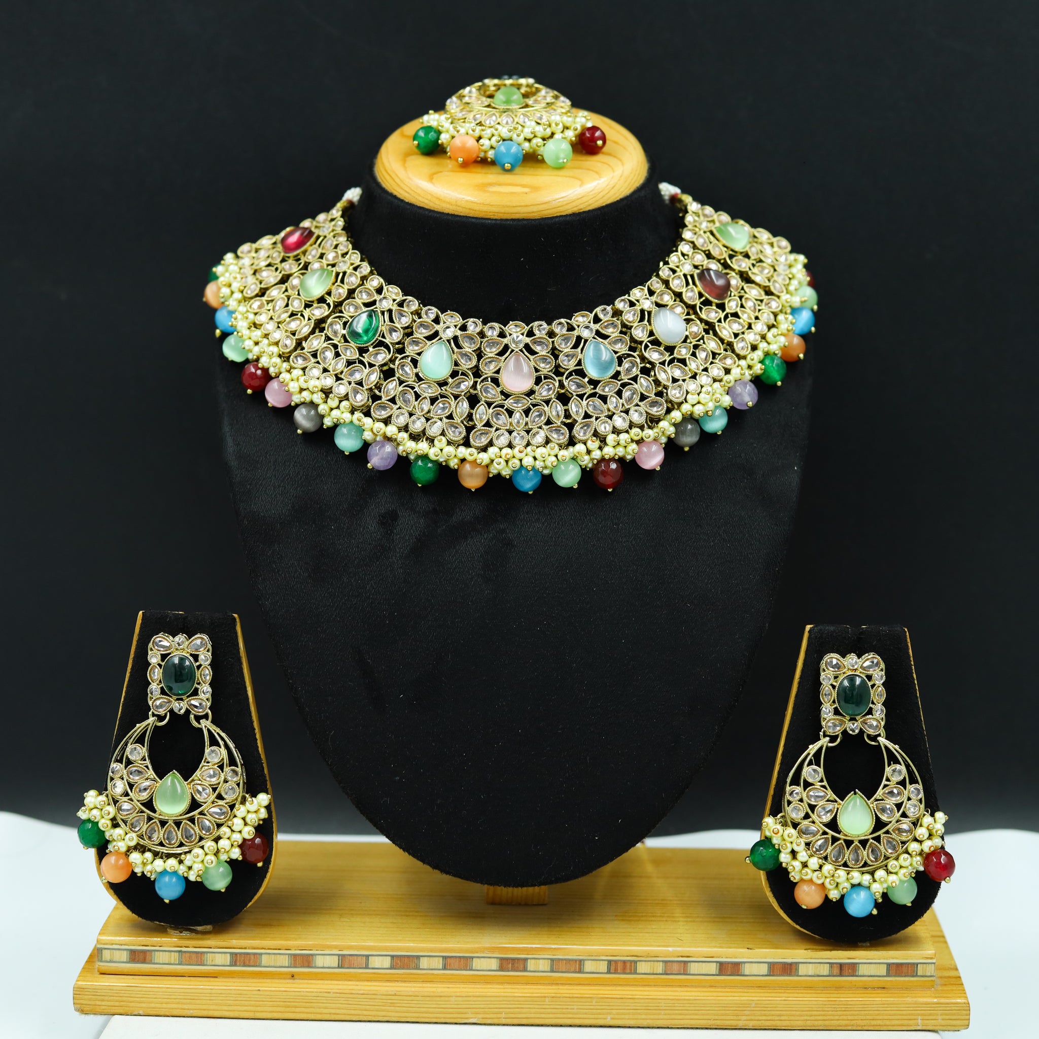 Multi Antique Necklace Set 18130-5312