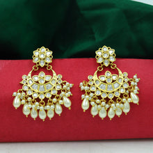 Chandbali Kundan Earring 16747-28