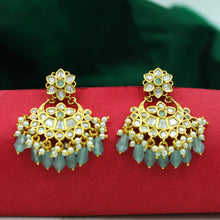 Chandbali Kundan Earring 16747-28