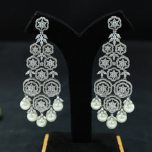 Danglers Zircon/AD Earring 3370-08
