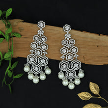 Danglers Zircon/AD Earring 3370-08