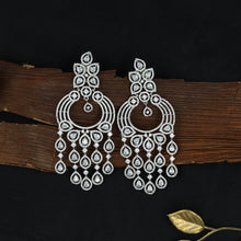 Silver Zircon/AD Earring 18388-5570