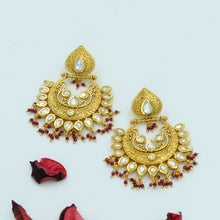 Kundan Ruby Earring 2961-7026