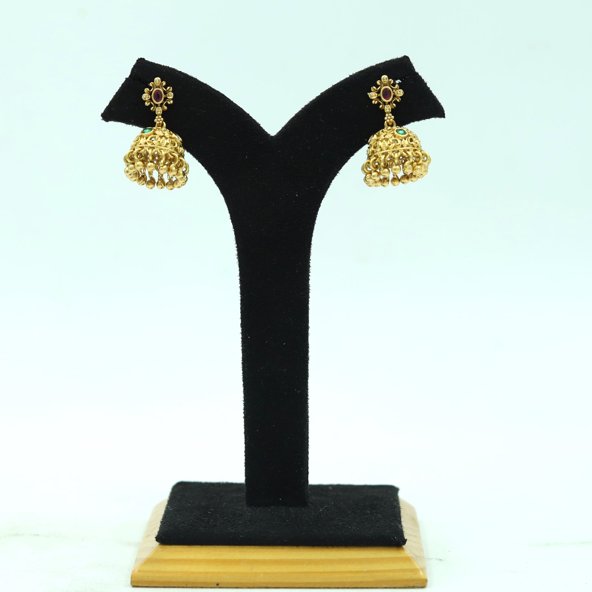 Jhumki Antique Earring 16602-31