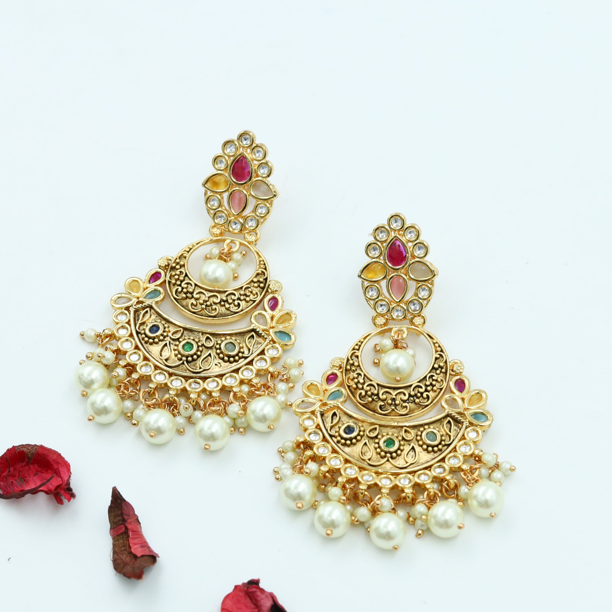 Danglers Kundan Earring 3987-28