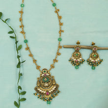 Designer Antique Pendant Set 20747-28
