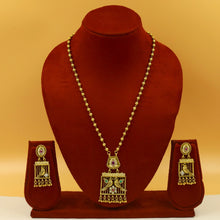 Antique Gold Finish Pendant Set 20999-1
