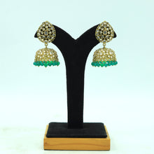 Green Antique Earrings 7719-1390