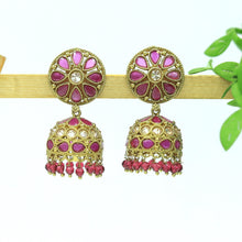Ruby Antique Earrings 19809-6993