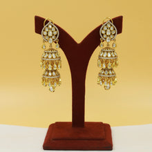 Layer Jhumki Kundan Earring 21866-34