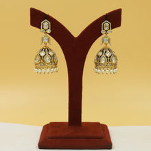 Jhumki Meenakari Kundan Earring 21289-69