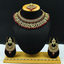 Ruby Antique Necklace Set 18145-5327