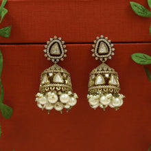 Jhumki Kundan Earring 21156-28