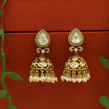 Jhumki Kundan Earring 21091-28