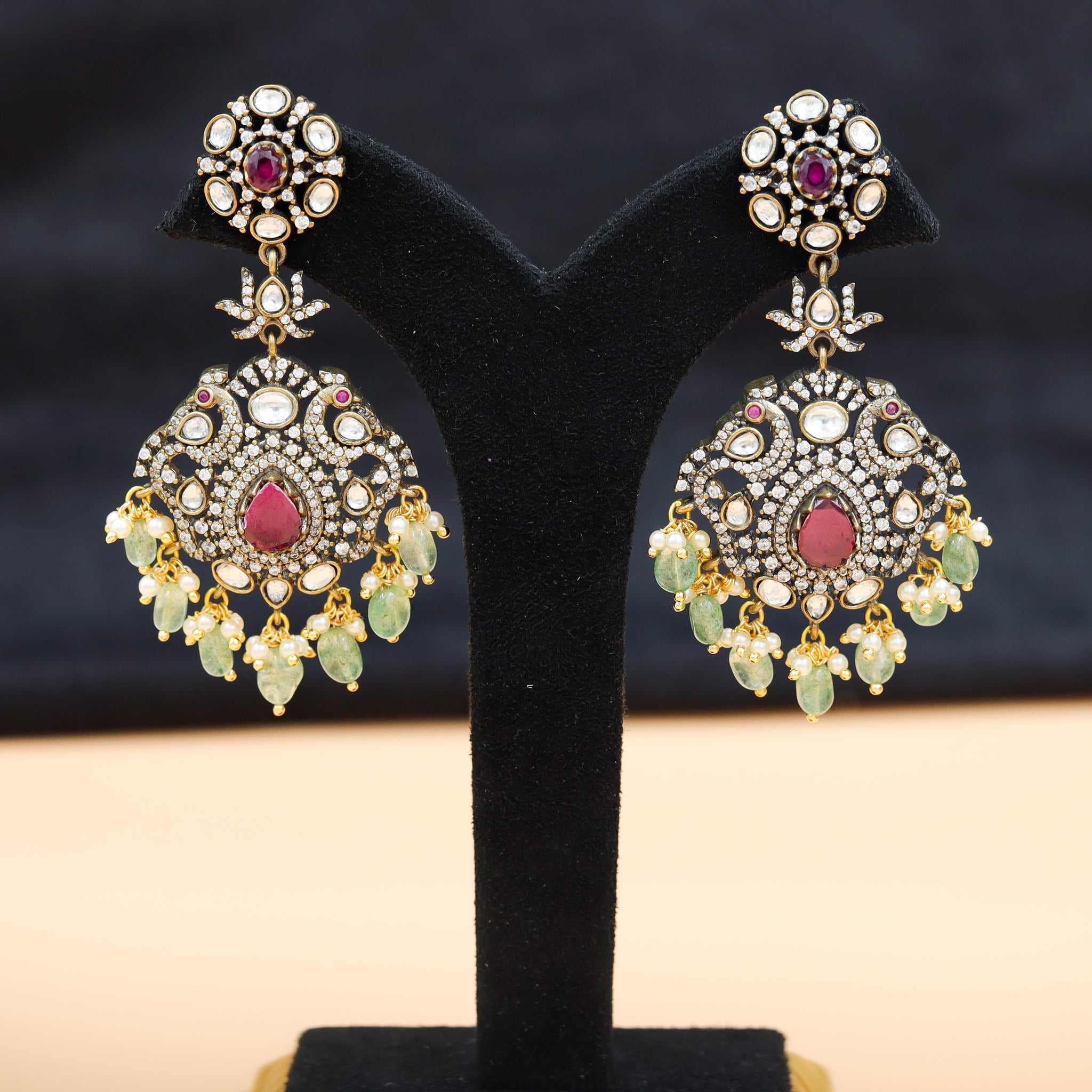 Danglers Polki Earring 11029-21