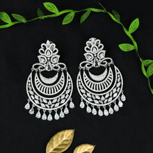 Silver Zircon/AD Earring 6560-1225