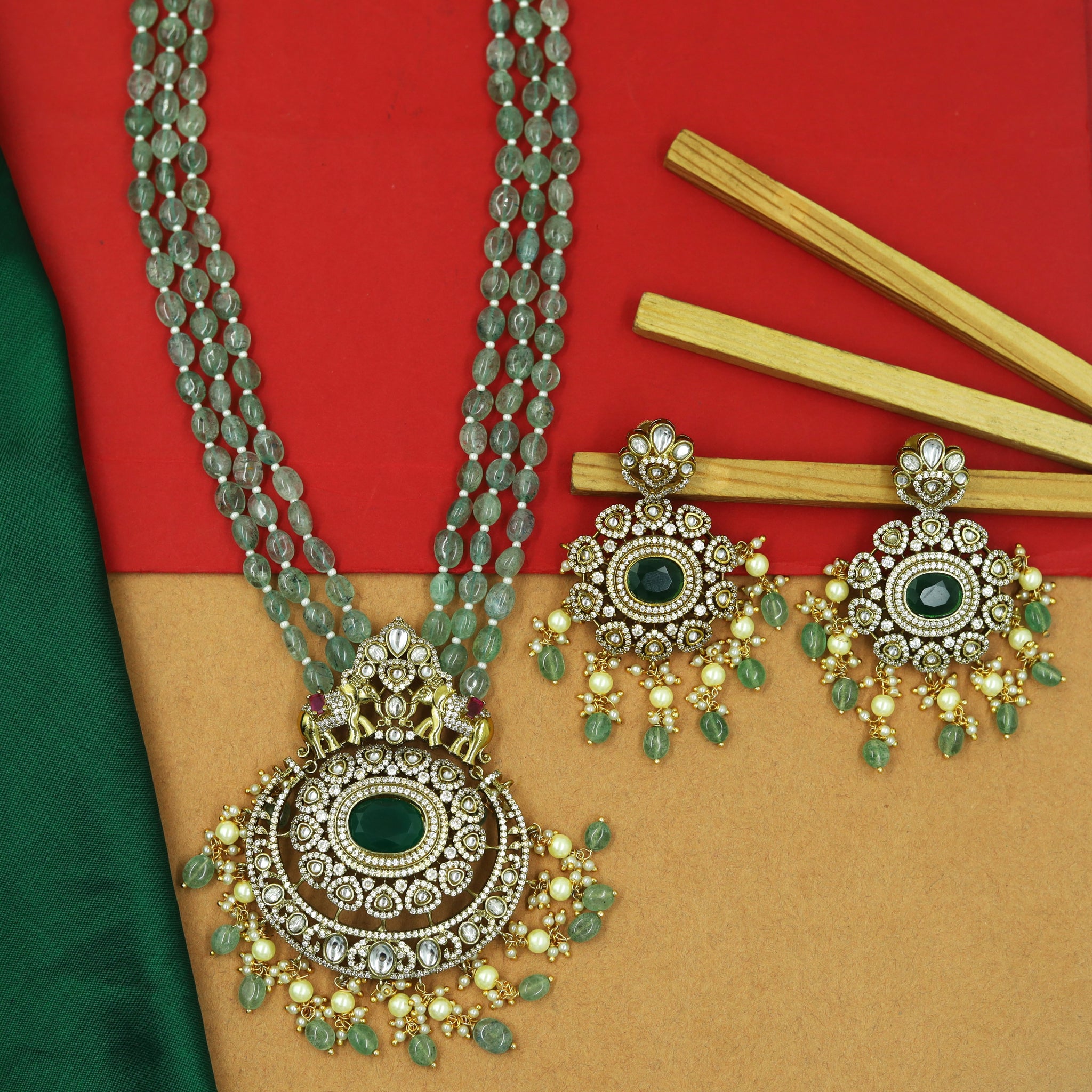 Antique Pendant Set 14911-21