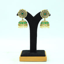 Green Antique Earrings