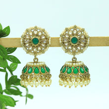 Green Antique Earrings