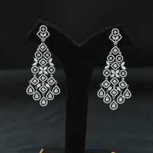 Black Zircon/AD Earring 13227-0079