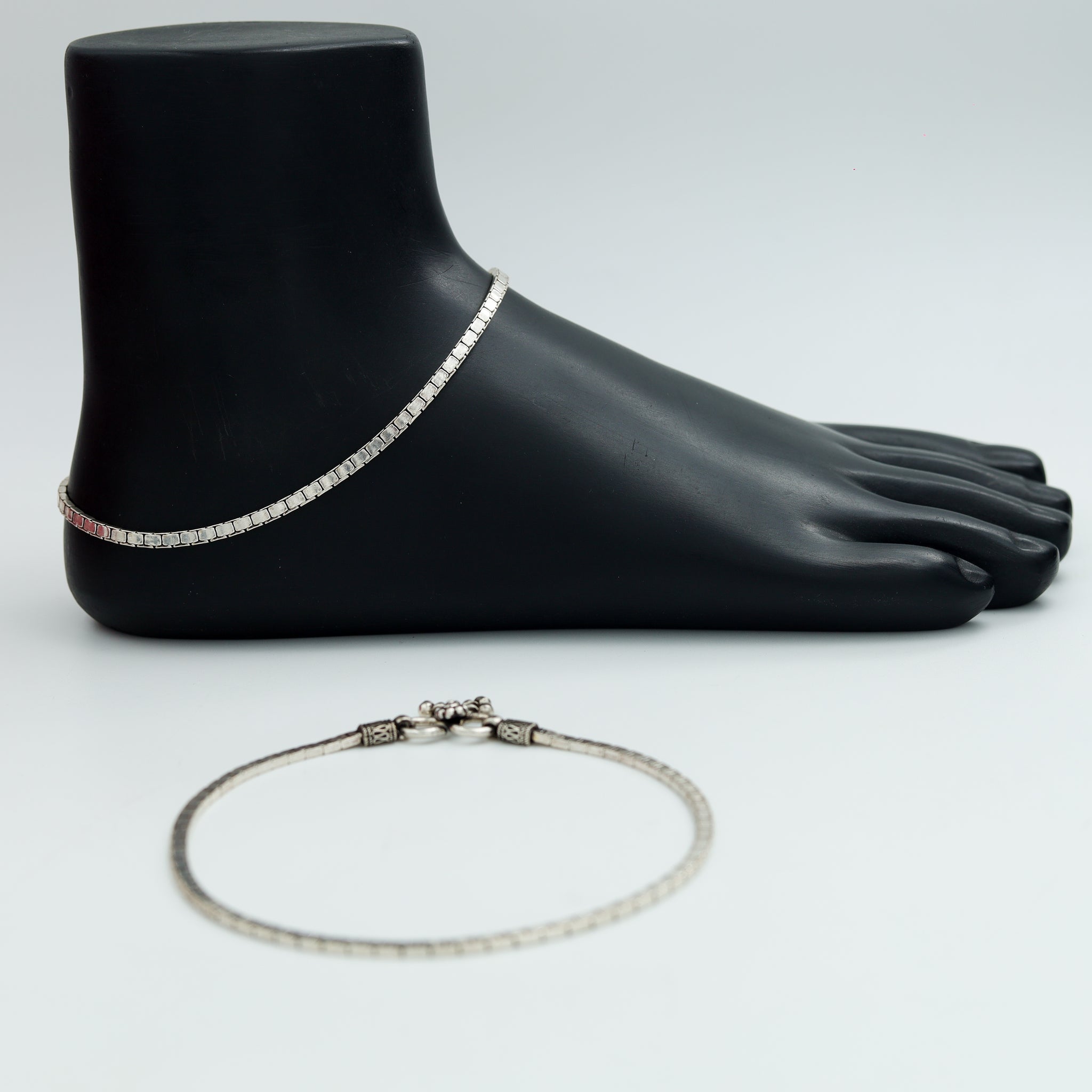 Pure Silver 925 Hallmarked  Anklet 7889-20