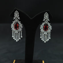 Danglers Zircon/AD Earring 7385-34
