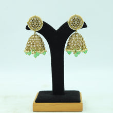Mint Green Antique Earrings