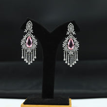 Danglers Zircon/AD Earring 7385-34