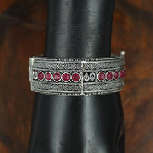 Silver Oxidized Bangles/Kada 1341-31