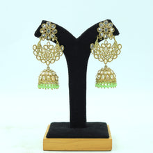Mint Green Antique Earrings