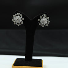 Silver Polish Zircon/AD Earring 6716-69