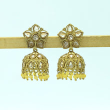 Yellow Antique Earrings