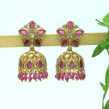 Ruby Antique Earrings 19802-6986