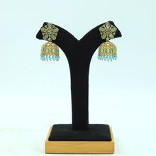 Firozi Antique Earrings 19796-6980