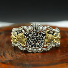 Silver Oxidized Bracelet 4671-59