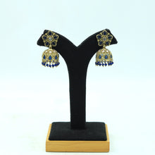 Blue Kundan Earrings 19801-6985