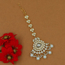 Gold Maang Tikka 15706-28