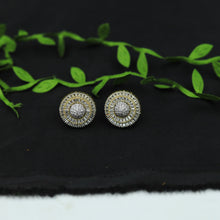 Gold Zircon/AD Earring 4629-8694