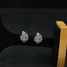 Silver Zircon/AD Earring 14094-1185