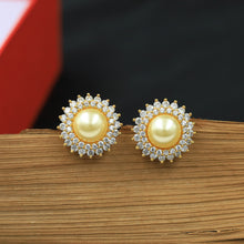 Gold Zircon/AD Earring 5360-9425