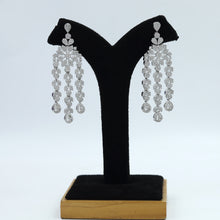 Round Neck Zircon/AD Necklace Set 8560-08