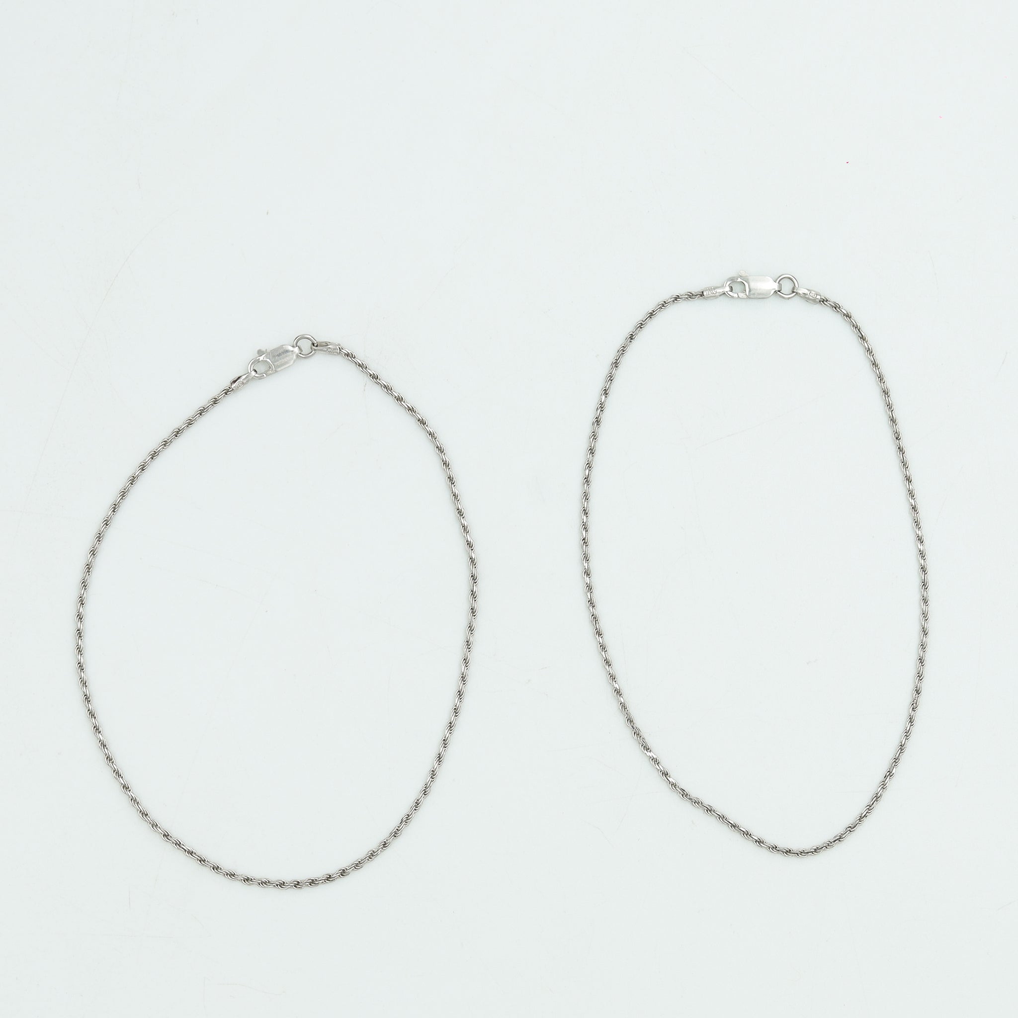 Pure Silver 925 Hallmarked Silver Anklet 5119-22