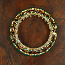 Navratn Green Bangles/Kada 12579-9071